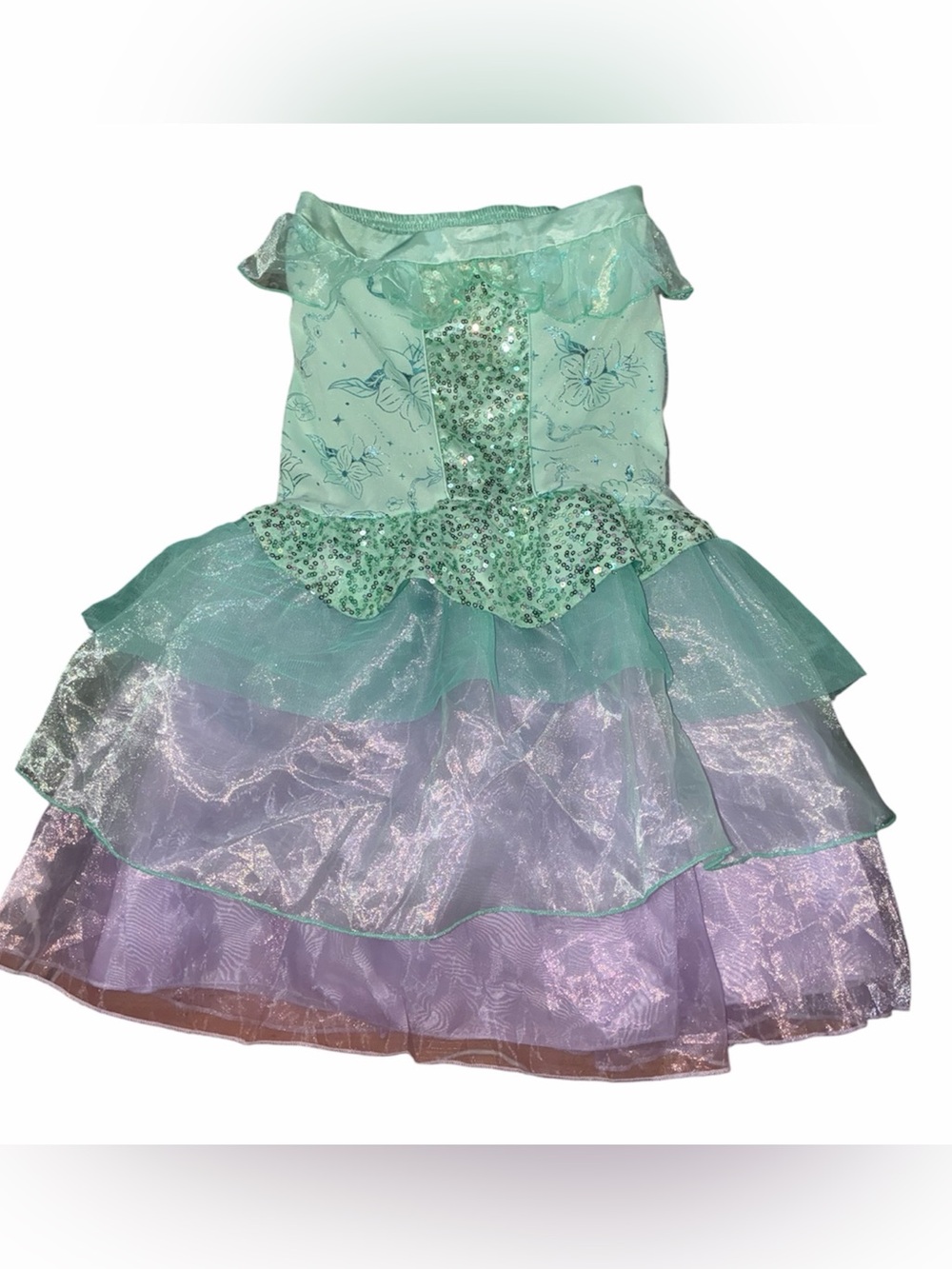 Disney Store The Little Mermaid Ariel Strapless Costume